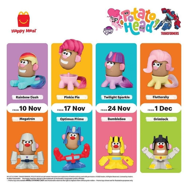 Mcdonalds Happy Meal Toys September 2022