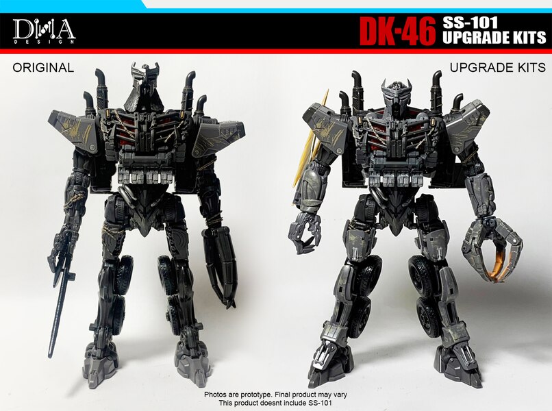 Image of DK-46 101 Scourge DNA Design Ugrade Kit for Transformers Rise Of The Beasts Leader (1...jpg