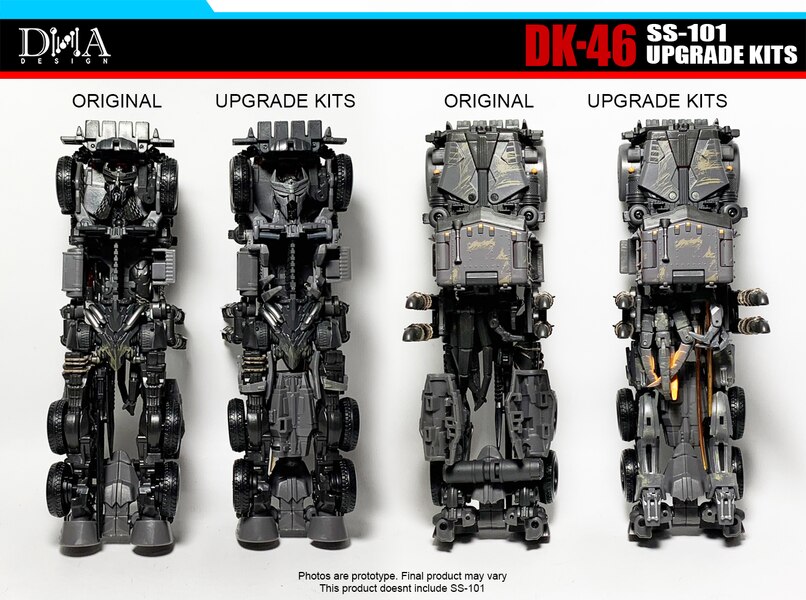 Image of DK-46 101 Scourge DNA Design Ugrade Kit for Transformers Rise Of The Beasts Leader (1...jpg