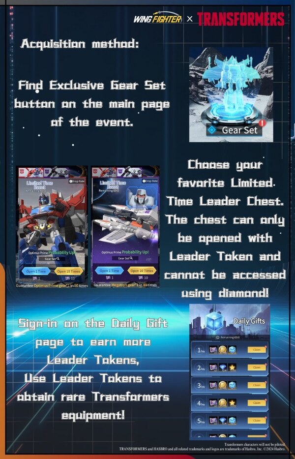 Wing Fighter X Transformer Character Reveals Optimus Prime, Megatron, Jetfire, Devastator, Mor...jpg